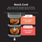 Ninja DoubleStack XL Smart 2-Basket Air Fryer, Smart Cook System, DoubleStack Technology Cook 10 QT, 6-in-1, Smart Finish & Match Cook, Air Fry, Broil, Bake (SL451)