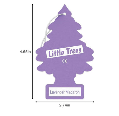 LITTLE TREES Kar Lugverfrisser Hangboom Langdurige Geur - Laventel Macaron (24)