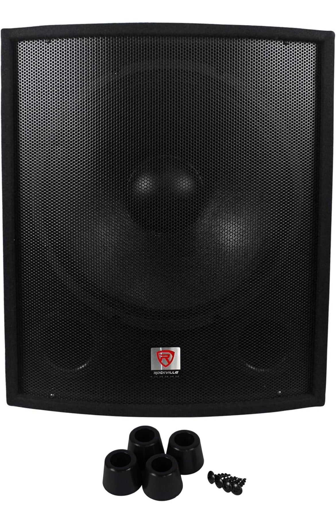 Rockville SBG1188 Caisson de basses DJ PA professionnel 18" + amplificateur 2 canaux 5000 W + câble