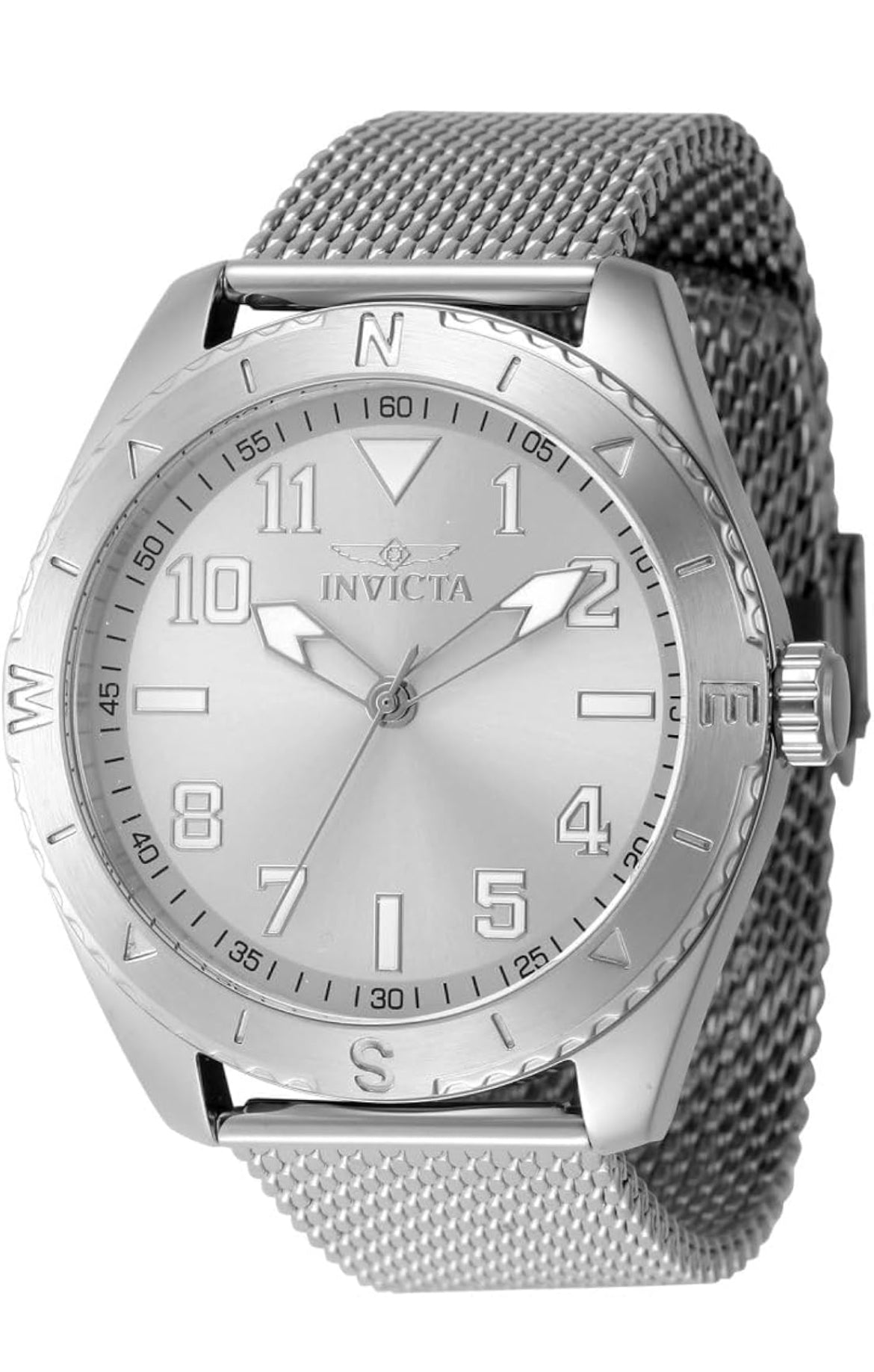 INVICTA Specialty Men 45mm Stainless Steel Gold Gold dial PC21J Quartz