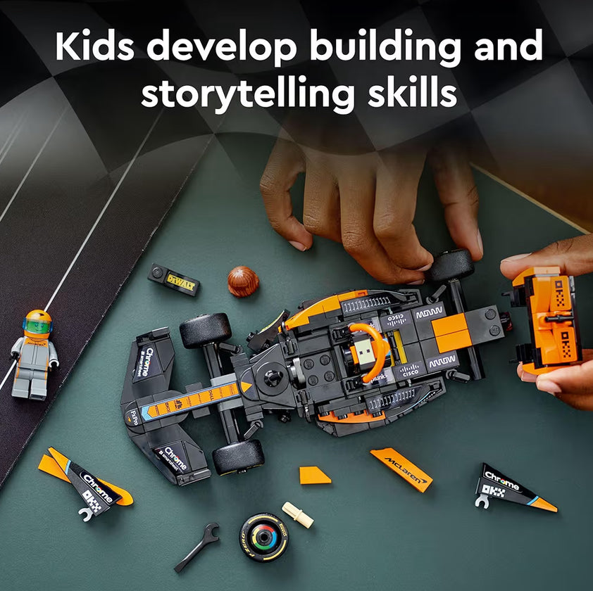 LEGO Speed McLaren Formule 1-renmotor speelding vir Speel en Vertoon - Boubare McLaren Stel