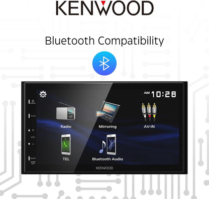 Kenwood DMX129BT Multimedia Ontvanger met Bluetooth