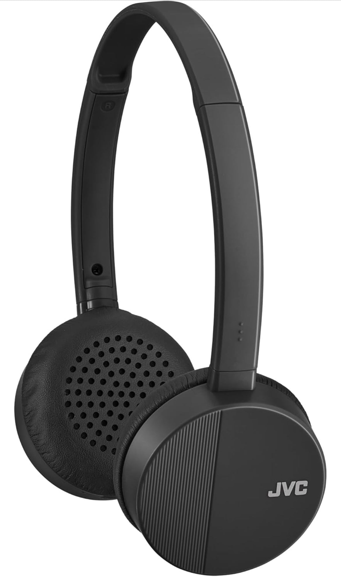 JVC HA-S23W Draadlose Koptelefoon - Oor-Oor Bluetooth Koptelefoon, Opvoubare Platte Ontwerp, 17-Uur Lange Batterylewe (Swart)