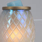 Scentsationals Accent Wax Warmer - Scented Wax Cube Melter - Electric Fragrance Plugin (Crystalette) Cream