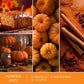 Scentsationals Fall Wax Melts Long Lasting, Strong Scent Melts - Pumpkin Spice W/ Apple Muffins, Marshmallow, and Caramel (PACK OF 4)