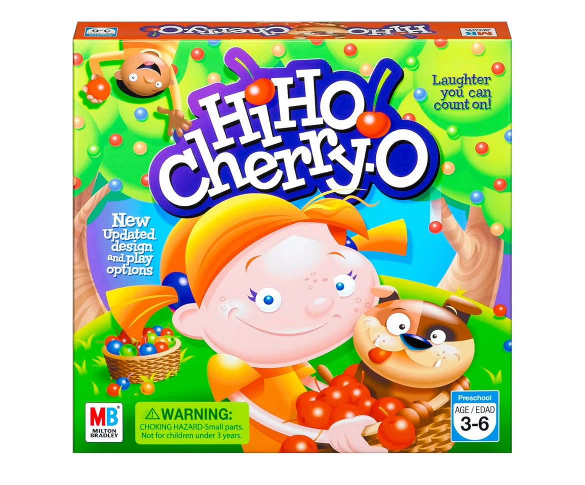 Hasbro Gaming Hi Ho Cherry-O Board Game - 2 to 4 Players Kids Ages 3 and Up