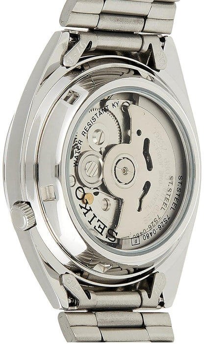 Seiko 5 Manshorlosie van vlekvrye staal