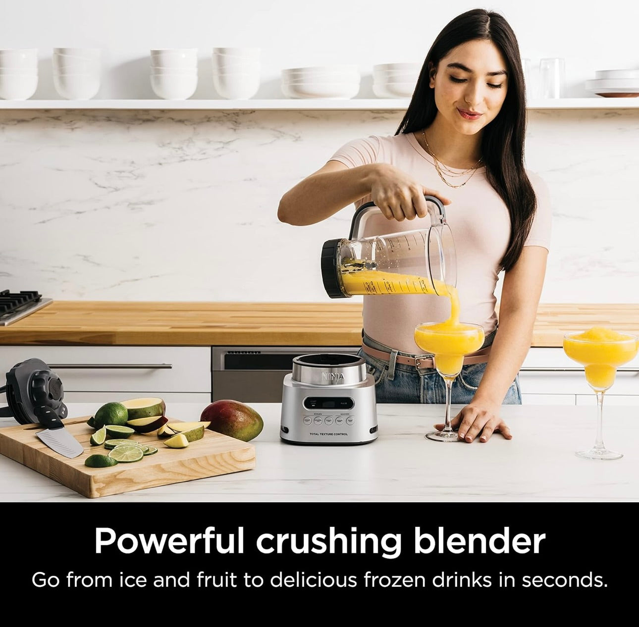 Ninja SS151 TWISTi Blender DUO, High-Speed 1600 WP Smoothie Maker & Nutrient Extractor* 5 Functions Smoothie-34-oz. Pitcher & (2) To-Go Cups - Gray