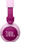 JBL Junior 320 - Wired on-Ear Kids Headphones Safe Sound (<85dB), Built-in mic, Fit for Kids and Customizable with Included Stickers (Purple)
