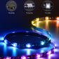 Govee TV LED Backlight, RGBIC Smart LED Strip Lights for 55-65 Inch TVs, Bluetooth and Wi-Fi APP Control, Works with Alexa & Google Assistant, Music Sync, 99+ Scene Modes, Adapter