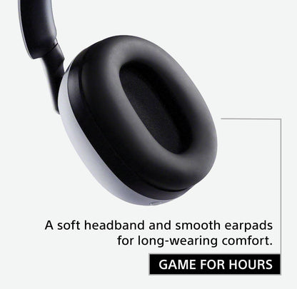 Sony INZONE H9 Speletjieskoptelefoon, Draadlose Geraasdempende Bluetooth-koptelefoon met Mikrofoon, 360 Ruimtelike Klank, vir rekenaar en PS5 (WH-G900N) - Swart