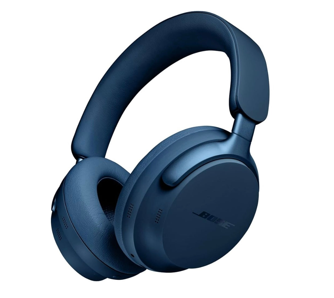Bose QuietComfort Ultra Bluetooth Wireless Headphones Over Ear Noise Cancelling  Lunar Blue