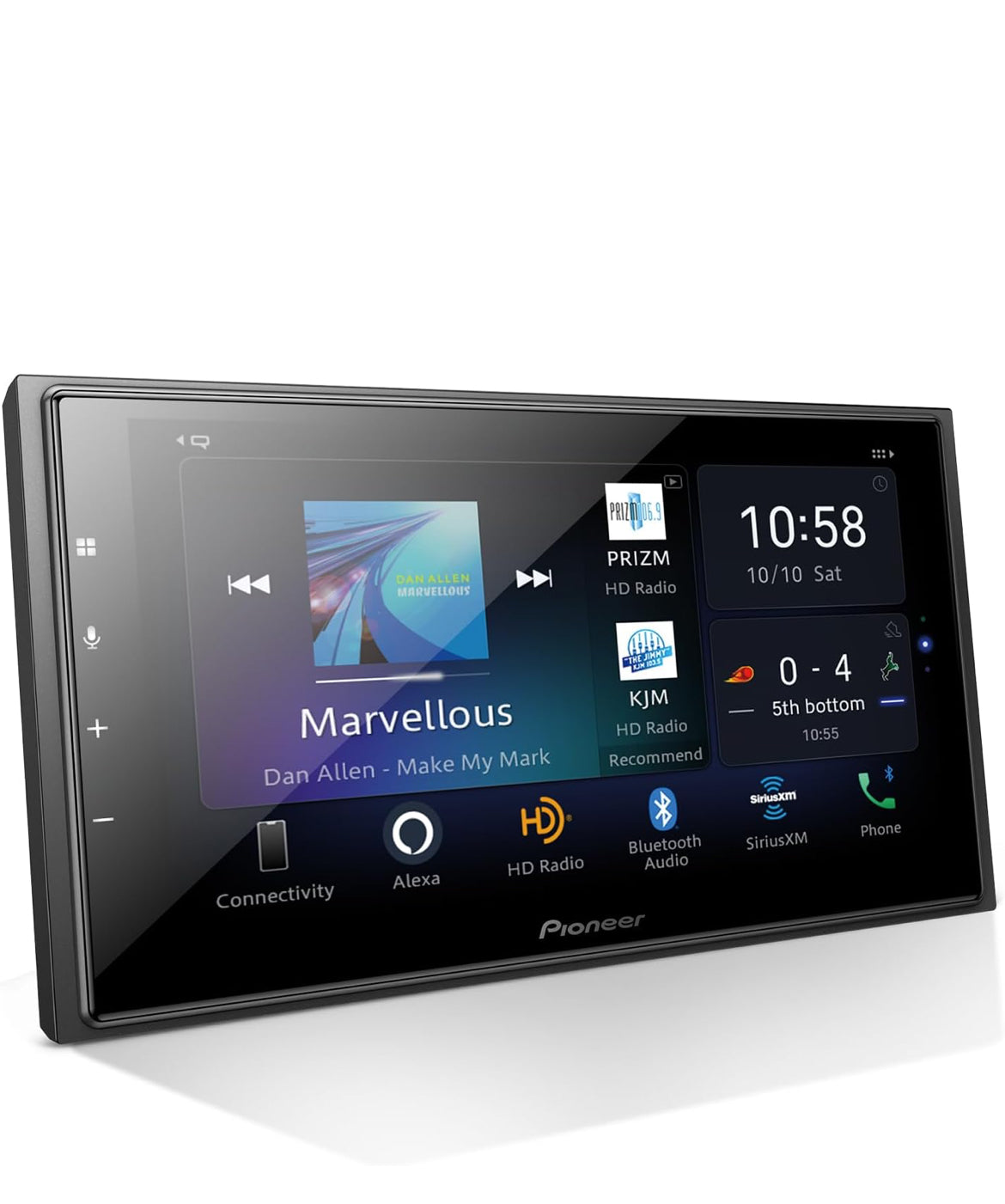 Pioneer DMH-WC5700NEX 6.8" Touchscreen Modular Chassis Car Stereo
Digital Multimedia Receiver, Wireless Apple CarPlay & Android Auto, Amazon Alexa, Bluetooth, FLAC, Backup Cam, Hi-Volt RCA