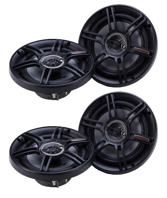 Crunch 6.5" 300 Watt MAX 3-rigting volreek luidspreker - 2 PAK