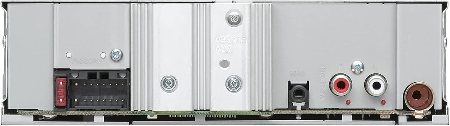 Autoradio numérique KENWOOD KMM-BT270U Bluetooth avec port USB – Radio AM/FM, lecteur MP3, écran LCD à contraste élevé, façade détachable, simple DIN, égaliseur 13 bandes