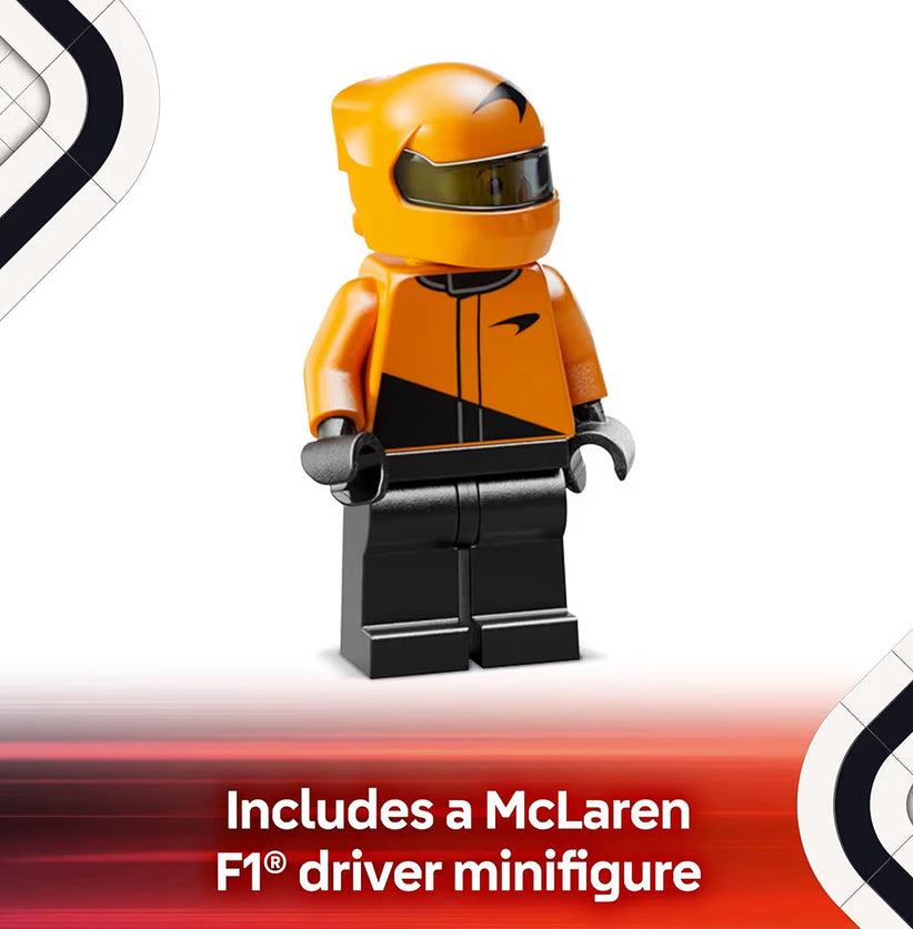 LEGO Speed Champions McLaren F1 Span MCL38 Renmotor Speelding - Boustel vir Kinders