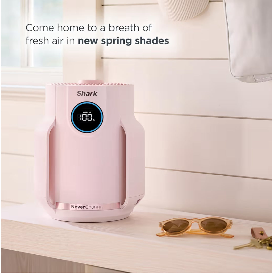 Shark NeverChange Air Purifier Compact Pro with Long-lasting Filtration - QUARTZ