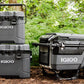Igloo Trailmate Cooler 50Qt Durable Insulated Hard Shell Ice Chest - Carbonite