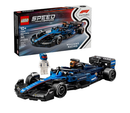 LEGO Speed Champions Williams Racing FW46 F1-renmotor-speelding – Boustel vir kinders