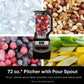 Ninja Blender Crushes Ice  Fruit, and-Veggies, 1000-Watt, Dishwasher Safe - Black (NJ601AMZ)