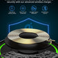 New Anti-Slip Wireless Charger 15W Max Fast Charging Pad Compatible w/ iPhone,Samsung Galaxy - Black