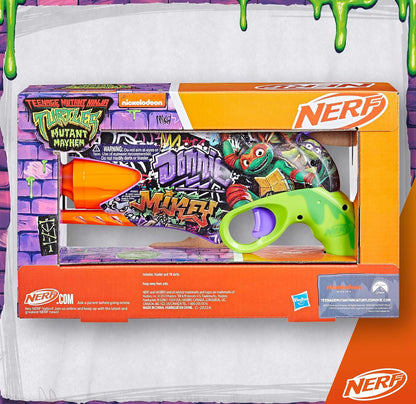 Nerf Teenage Mutant Ninja Turtles Blaster, 10 Elite Darts, Toy Foam Blasters, Ages 8 and Up