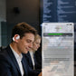 Open Ear Earbuds Bluetooth, AI Translation w/ Real-Time 100+ Languages Translation - White