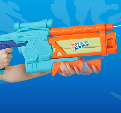 Nerf Super Soaker Mega Dunk-Fill Water Blaster, Easy Instant Fill Tank, Just Dunk & Go, 33.9 Fluid Ounce Tank, Water Toys, Ages 6+