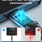 INIU 100W USB C to USB C Cable, [1ft, Black] Short USB C Fast Charger Cable for iPhone 15 Pro Max, Samsung Galaxy S24, MacBook Pro 14, iPad Pro and More.