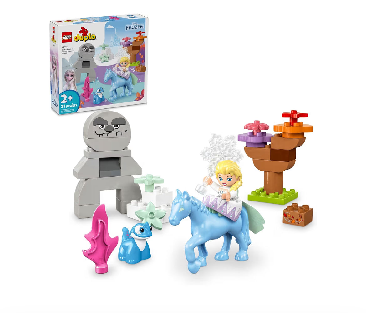 LEGO DUPLO Disney Elsa & Bruni in The Enchanted Forest Frozen Speelding - Disney Prinses Boustel - 10418