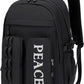 College Bookbag Laptop Backpacks 15.6 Inch Kids Elementary School Bag for Teens Girls Boys Water Resistant Sport Travel Back Pack Women Men Work Business Computer Rucksack Black