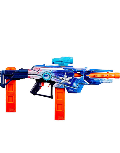 Nerf Loadout Galactic Commander Motorized Blaster, 3 Firing Modes, 3 Attachment Accessories, 48 Nerf N1 Darts, Kids Toys & Gifts, Ages 8+