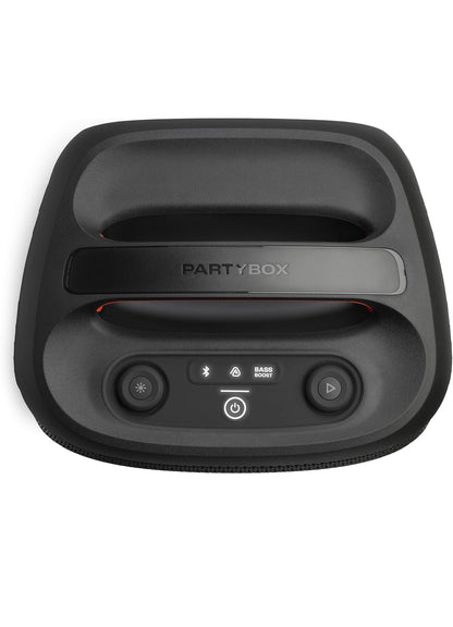 JBL PartyBox Encore Essential 2 - Draagbare Batteryaangedrewe Partyluidspreker met KI Klankversterking-(Swart)