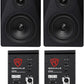Rockville (2) DPM5B Dual Powered 5.25" 300 Watt Active Studio Monitor Speakers