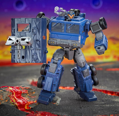 Transformers Legacy United Doom ‘n Destruction Collection, Mayhem Attack Squad Omskakelbare Aksiefiguur 4-pak, Breakdown & Windsweeper, 8+ Jaar
