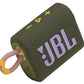 JBL Go 3 - Portable Mini Bluetooth Speaker P67 Waterproof and Dustproof - (Green)