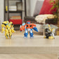 Transformers Playskool Primal Team-Up 3-Pack with Optimus Prime,Bumblebee, and Grimlock Converting Dinosaur Figures, 4.5-Inch Toys, Ages 3 and Up (Amazon Exclusive)