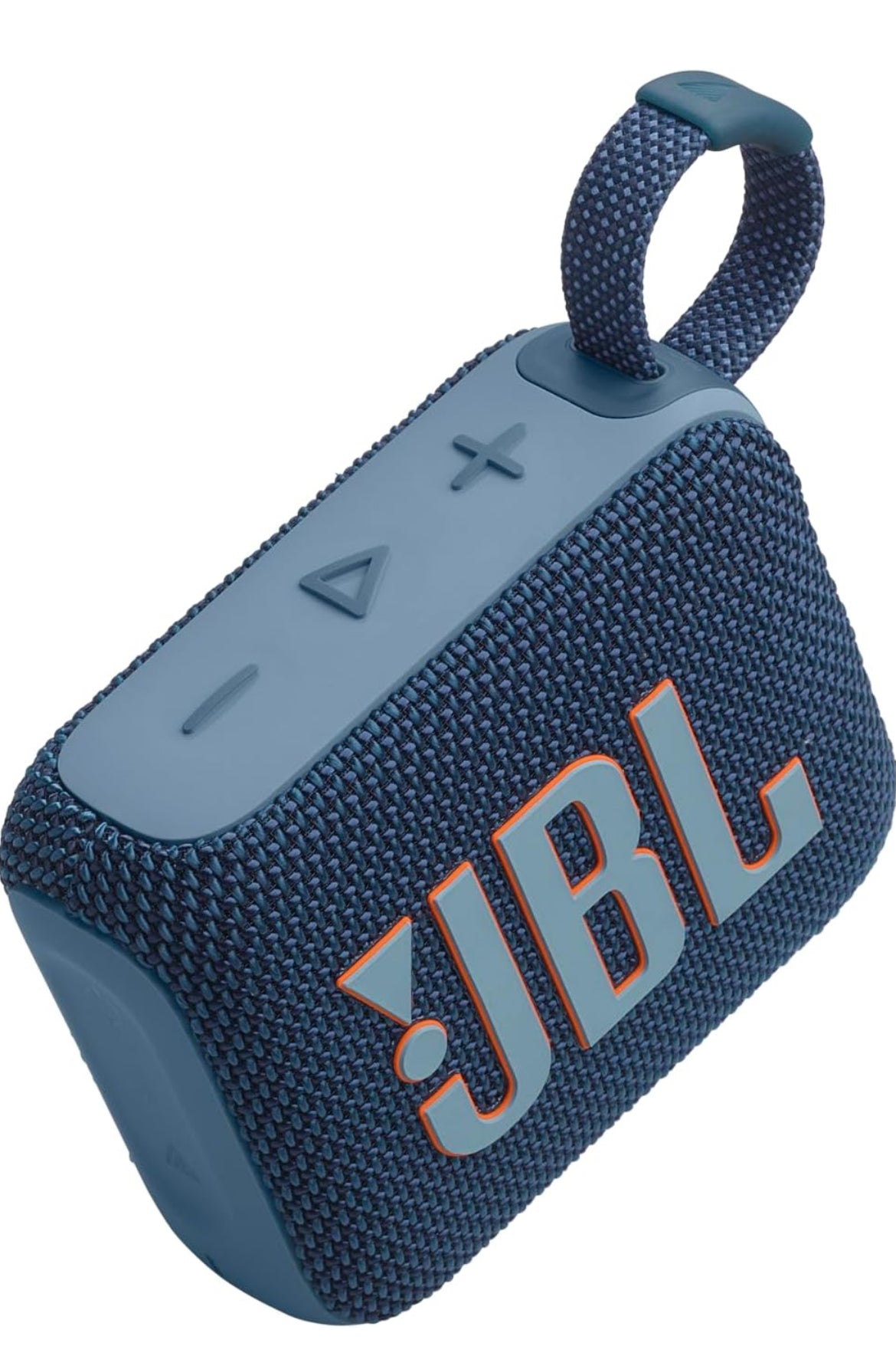 JBL Go 4 - Ultra-Portable, Waterproof and Dustproof Bluetooth Speaker, Big Pro Sound with Punchy bass, 7-Hour Built-in Battery, Made in Part with Recycled Materials (Blue)