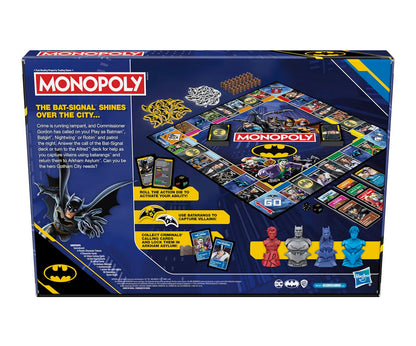 Monopoly Batman Edition Board Game for Batman Fans - Strategy Games