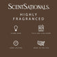 Scentsationals Wax Melts Strong Scent - Feelin' Cozy - Long Lasting Scented Melts for Warmers, 10oz (Pack of 4)