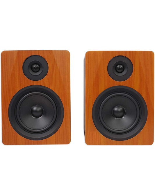 Rockville Apm6c 6.5" 2-rigting 350W Aktiewe/Aangedrewe USB Studio Monitor Luidsprekerpaar