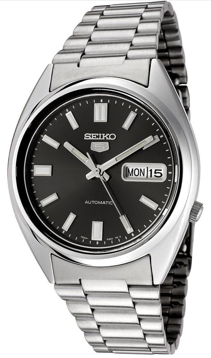 Seiko 5 Manshorlosie van vlekvrye staal