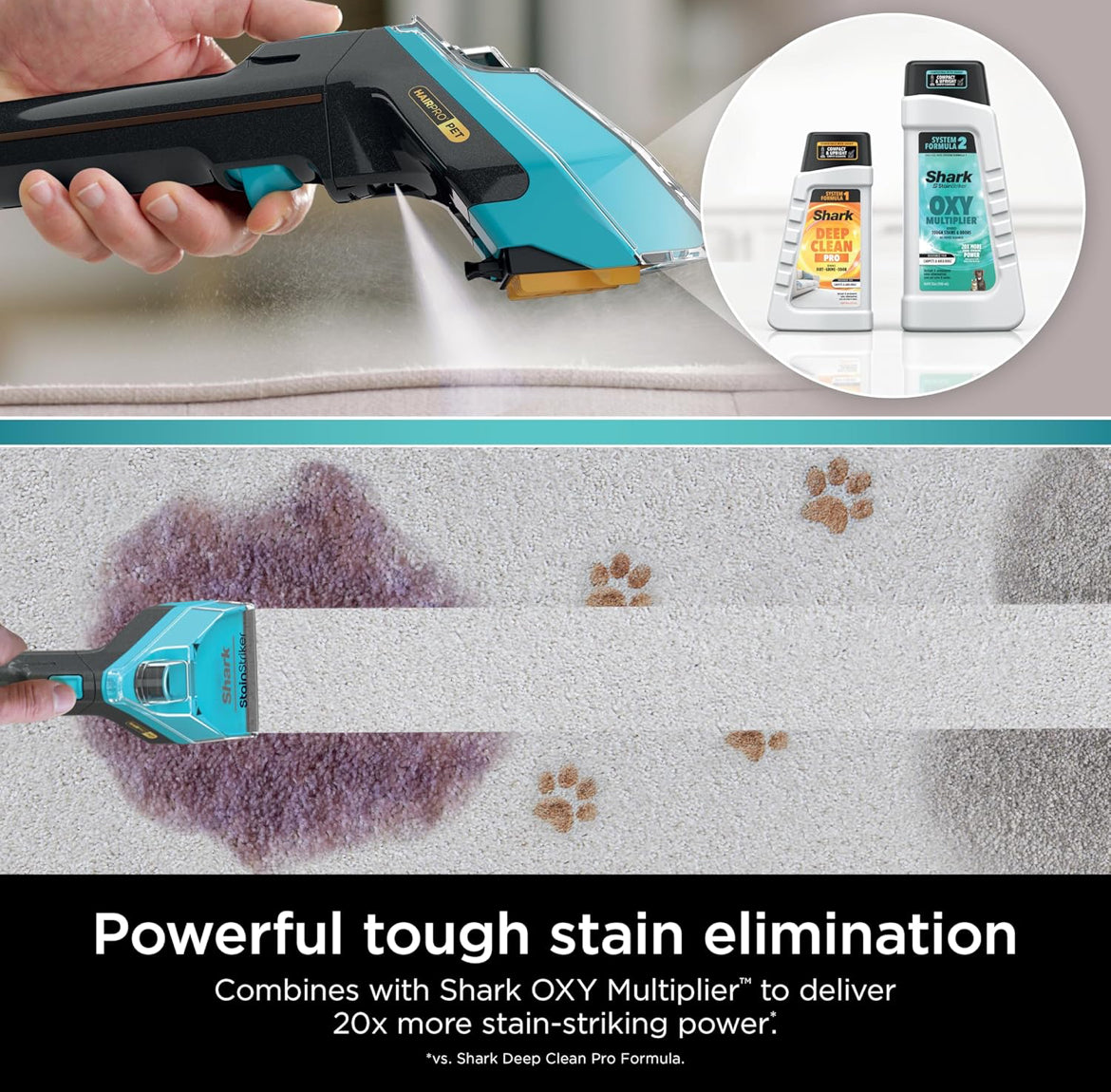 Shark CarpetXpert Deep Clean Pro Formula for All Shark Upright & Portable Carpet Cleaners - 48oz