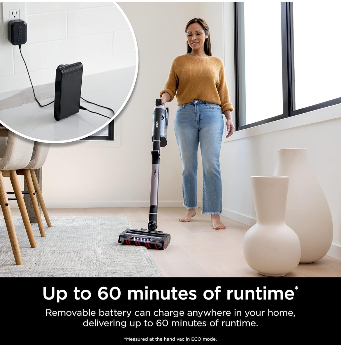 Shark Stratos Cordless Vacuum with Clean Sense IQ and Odor Neutralizer, MultiFlex Wand