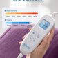 Back Heating Pad for Back Pain Relief - Neck and Shoulder Heat Pad, Auto Shut Off - (Purple)