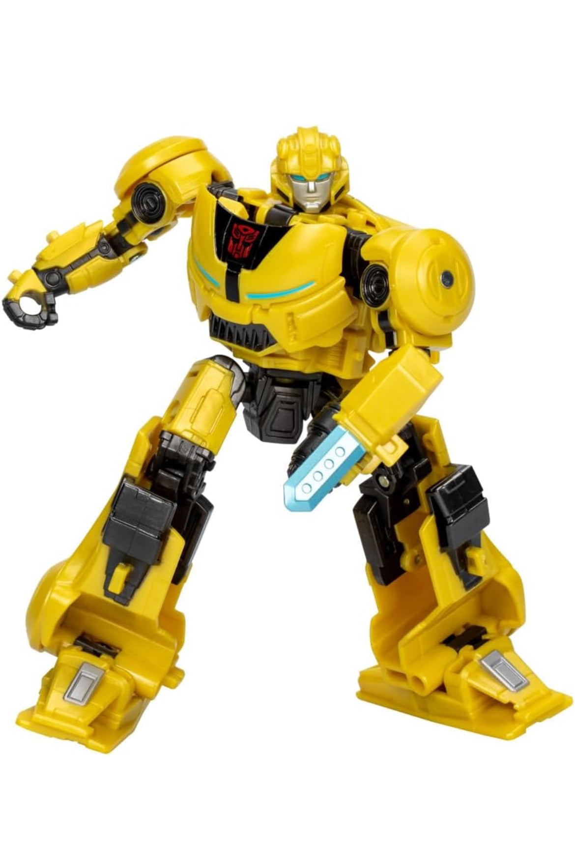 Transformers: One Prime Changer Bumblebee (B-127) 5-Inch Robot Action Figure, Interactive Toys for Boys and Girls Ages 6 and Up