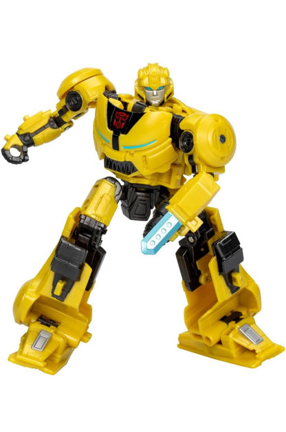 Transformers: One Prime Changer Bumblebee (B-127) 5-Inch Robot Action Figure, Interactive Toys for Boys and Girls Ages 6 and Up