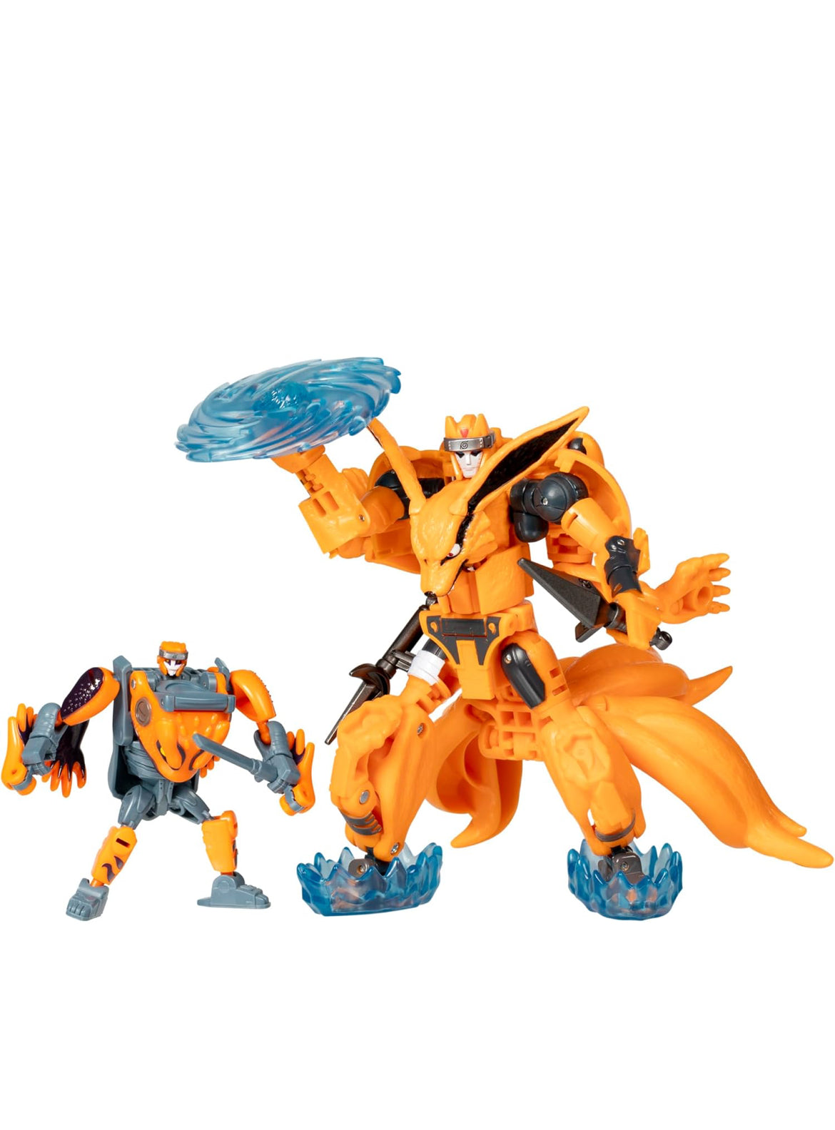 Transformers Collaborative Naruto Shippuden, Kurama & Gamakichi, Anime Toys, Action Figures, 8+