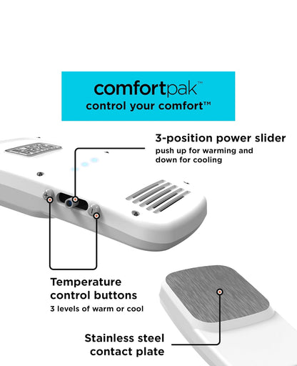 BLACK+DECKER Comfortpak, Draagbare Verkoelings- en Verhittingstoestel, Wolkwit (BCWCC101-10)