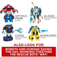 Transformers Playskool Heroes Rescue Bots Energize Heatwave The Fire Bot Converting Toy Robot Action Figure, Toys For Kids Ages 3 And Up